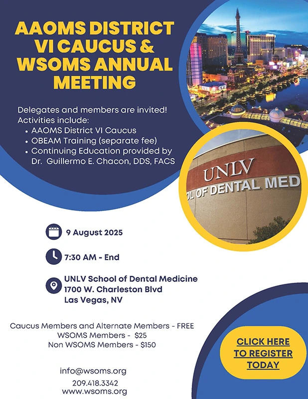 2025 WSOMS Caucus Flyer